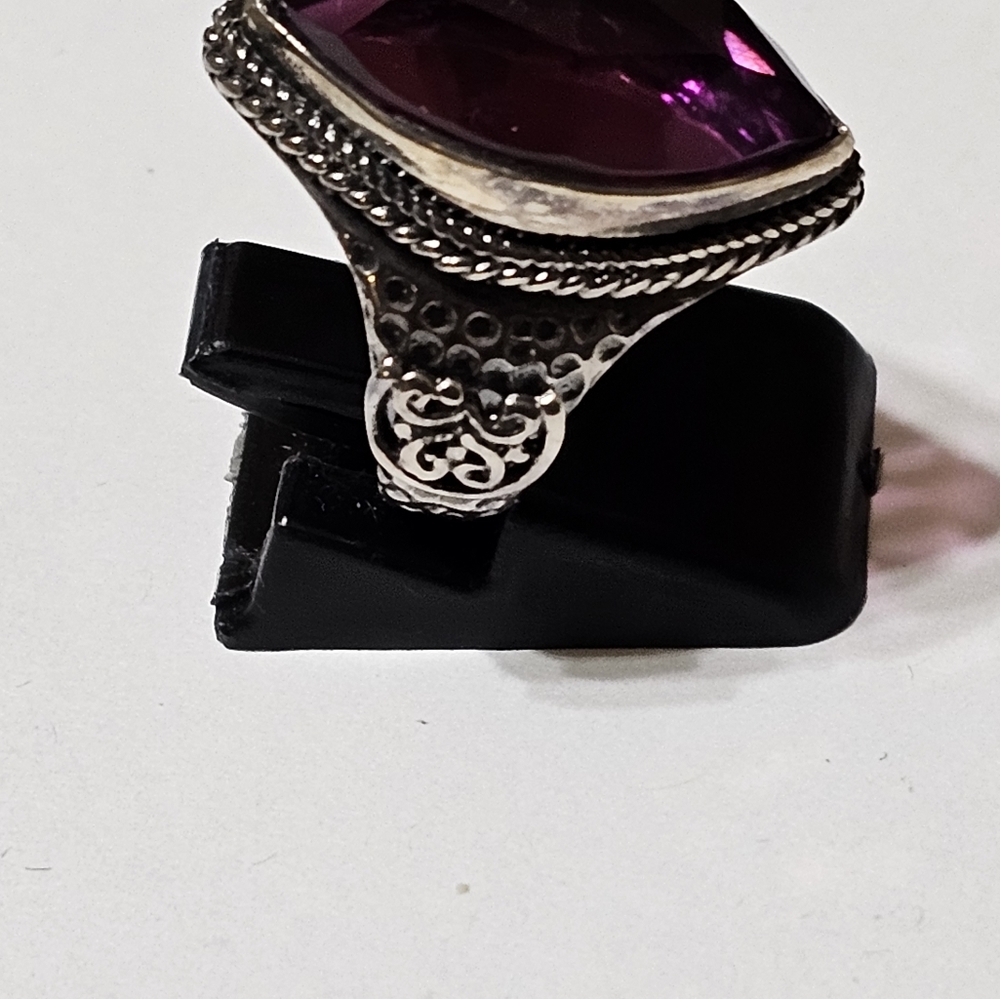 Bohemian Bali Legacy Lilac Quartz Ring Size 5! - Picture 11 of 14